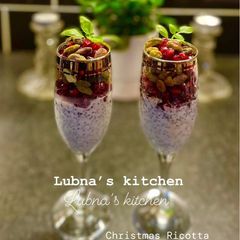 🎄 Christmas Ricotta Chia Pudding: A picture of 🎄 Christmas Ricotta Chia Pudding:.