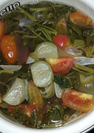 Foto resep Sayur Asem Bergizi Daun Waung