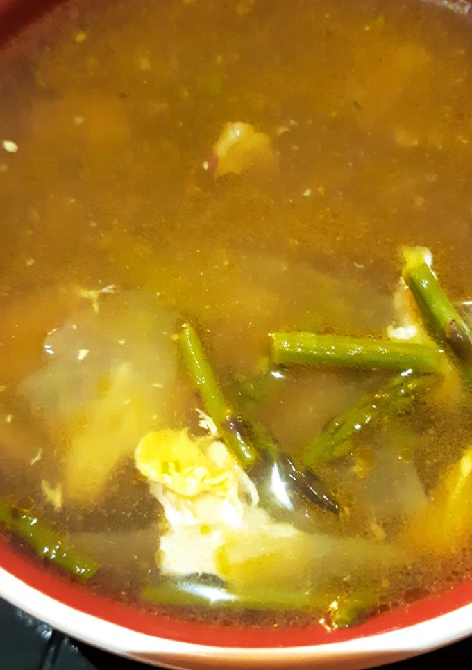 Una foto de Sopa de trigueros