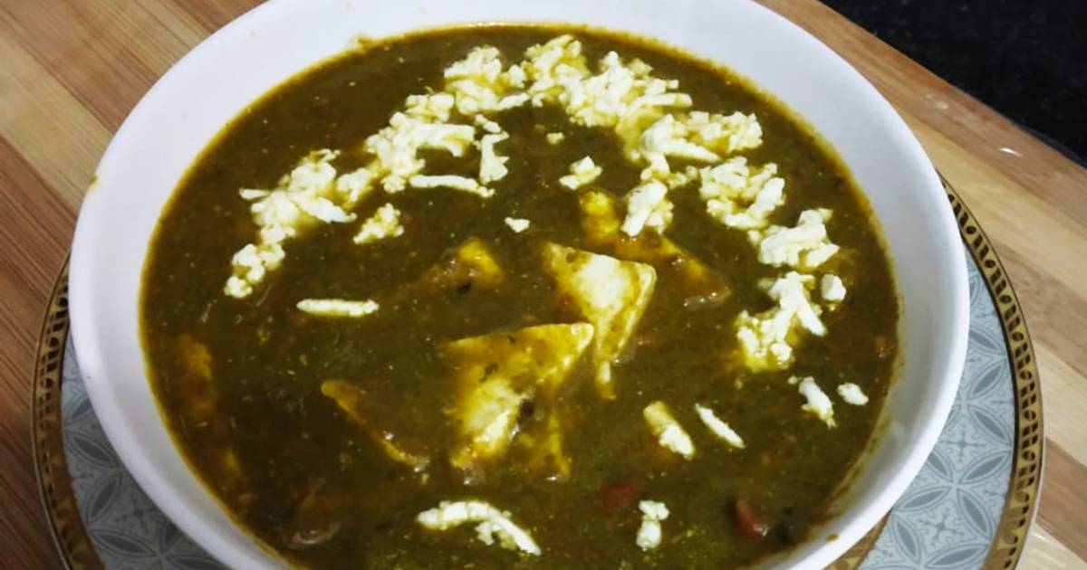 Dhaba Style Palak Paneer Recipe by Monika Rastogi - Cookpad Dhaba Style Palak Paneer Recipe by Monika Rastogi