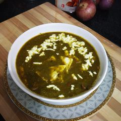 Dhaba Style Palak Paneer A picture of Dhaba Style Palak Paneer.
