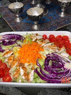 عکسی از دستور سالاد کاهو ی مخصوص