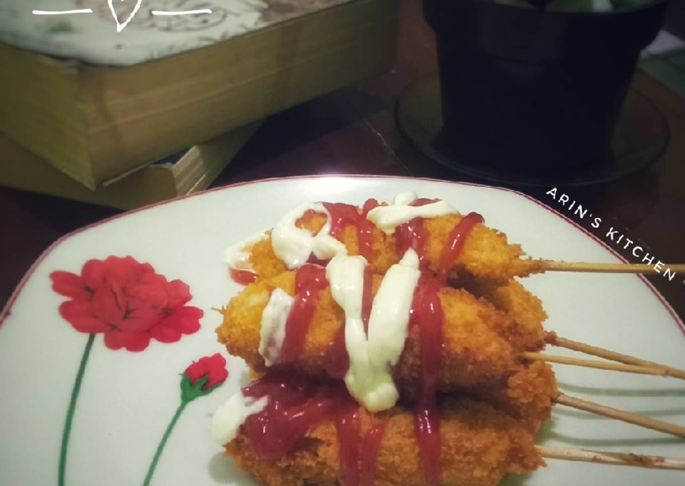 66. Homemade Corndog Mozarela