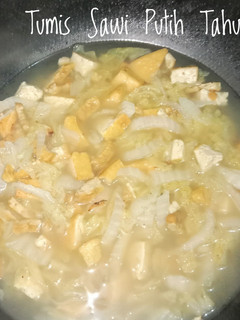 Foto resep Tumis Sawi dan Tahu