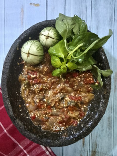 Foto resep Sambal Terong Rebus