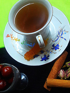 عکسی از دستور دمنوش عناب