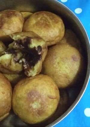 Foto resep Bola ubi isi coklat