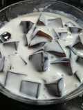 Black Grass Jelly Yogurt