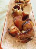 Bocconcini di coniglio con guanciale e cognac