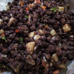A picture of Kaale chane ki chaat.