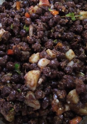 A picture of Kaale chane ki chaat.