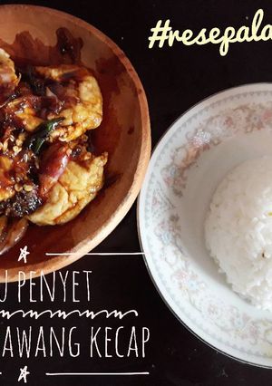 Foto resep Tahu Penyet Sambal Bawang Kecap