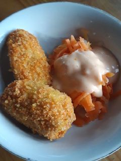 Foto resep Chicken egg roll ala2