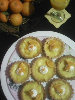 صورة لوصفة ترتولات بالكريمة البرتقال منعشة و لذيذة🍊