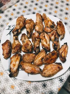 Una foto de Alitas de pollo al horno