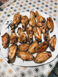 Una foto de Alitas de pollo al horno