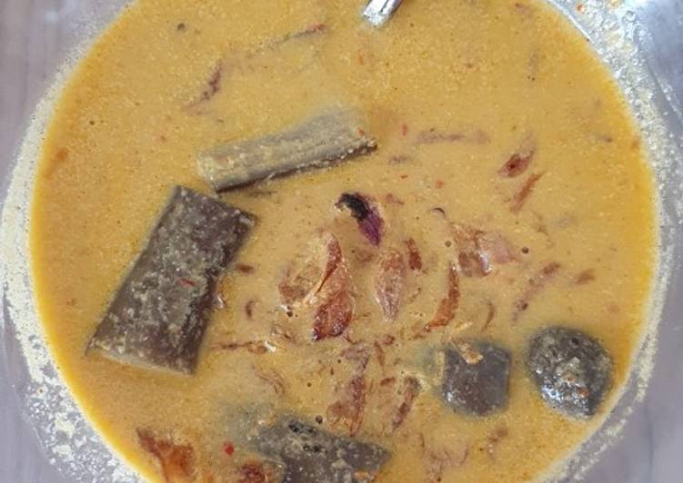 Terong pedas masak santan