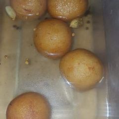 Bread gulab jamon A picture of Bread gulab jamon.