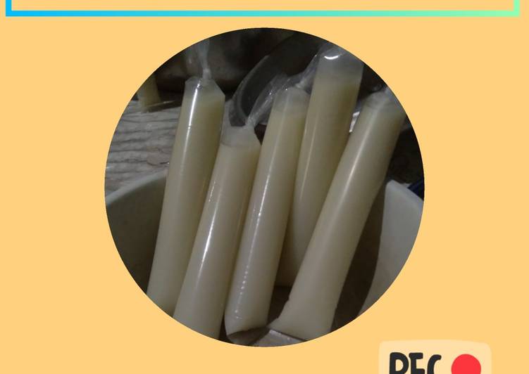 Bumbu Es mambo susu kedelai coklat dan fanila | Resep Membuat Es mambo susu kedelai coklat dan fanila Yang Mudah Dan Praktis