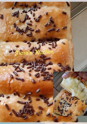 Foto resep Roti Sobek Lembut No telur bisa pakai hand mixer spiral