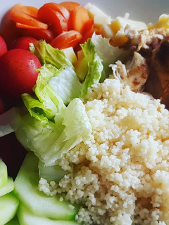 Una foto de Ensalada con cous cous