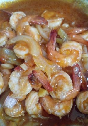 Foto resep Udang asam manis