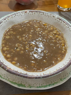 Una foto de Garbanzos con harina dorada