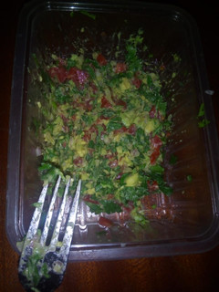 A picture of Simple Guacamole #4weeksChallenge.