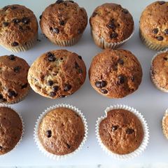 A picture of Chocolate chip cupcakes.