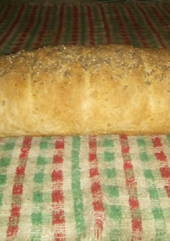 Una foto de Pan integral sin levadura