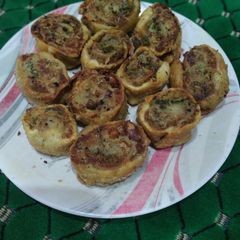 A picture of Pinwheel samosa.
