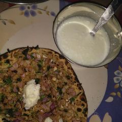 Onion roti A picture of Onion roti.