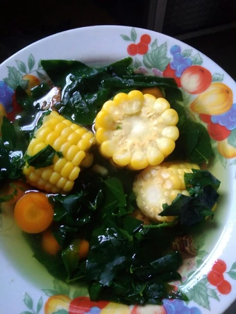 Cara Simple Membikin Resep  Sayur bening katuk jagung wortel yang Menggugah Selera, Bisa Manjain Lidah