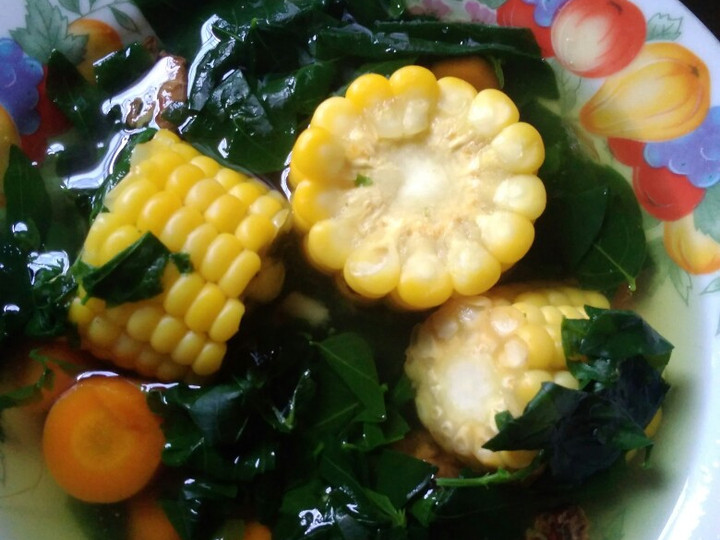  Resep buat Sayur bening katuk jagung wortel  sesuai selera