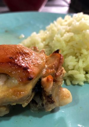 Una foto de Pollo al horno 👌🏻🤤