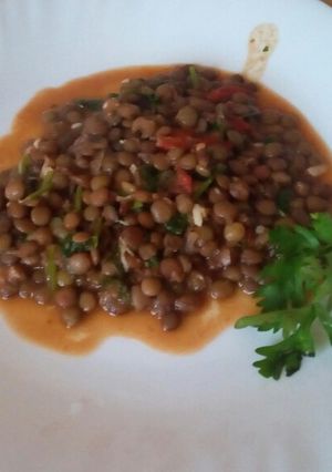 A picture of Lentils #Local Ingredient Contest#.