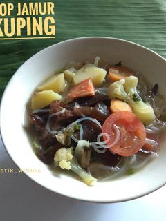 Foto resep Sop Jamur Kuping