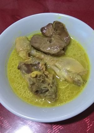 Foto resep Opor Ayam bumbu kuning