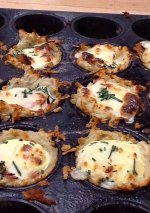 A picture of Breakfast quiche on the move!.