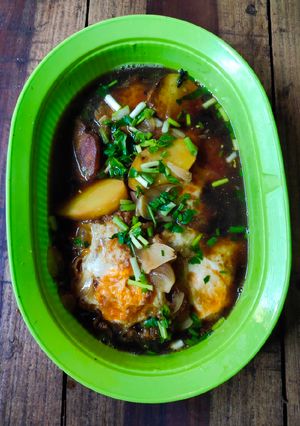 Foto resep Telur masak kecap