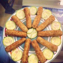 Chicken Cheese Seekh Kabab A picture of Chicken Cheese Seekh Kabab.