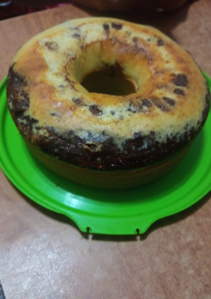Una foto de Bizcochuelo marmolado mega rico 😋