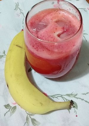 Una foto de Licuado Mix de verduras y frutas 🌷