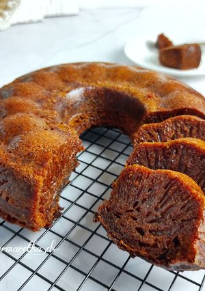 Foto resep 188. Bolu Sarang Semut Panggang (4 Telur, No Mixer)