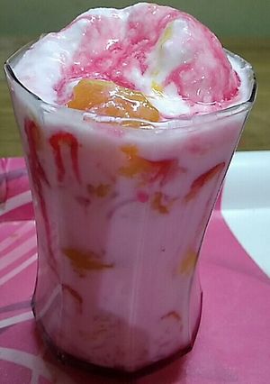 A picture of Mango falooda.