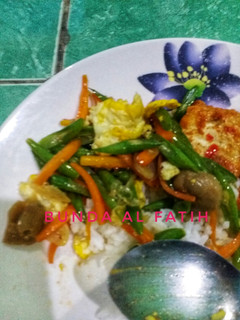 Foto resep Tumis telur buncis wortel