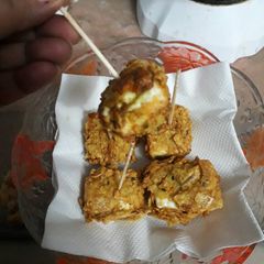 A picture of Paneer papad delite.