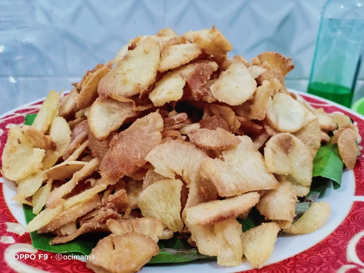 Langkah Gampang Membuat Resep Kripik singkong empuk yang  Bikin Ketagihan Anti Ribet, Lezat