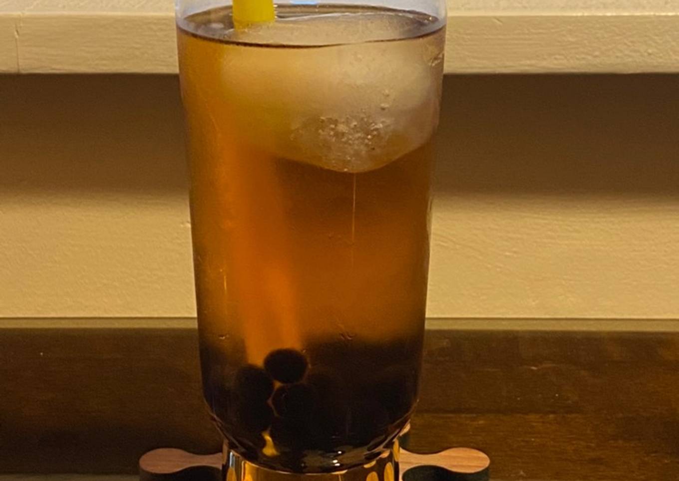 Winter melon bubble tea