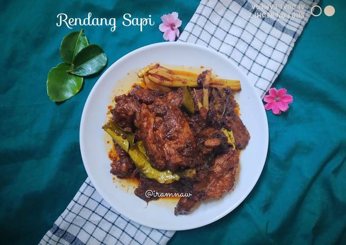 Resep: Rendang Sapi praktis Enak Terbaru